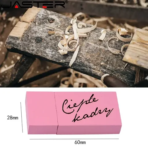 JASTER USB-накопитель деревянный 128 ГБ