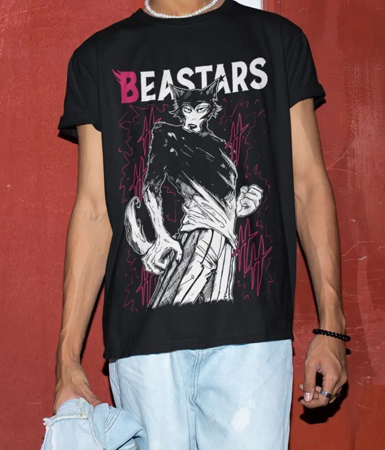 Рубашка Beastars Legoshi для девочек аниме японский стиль подарки рубашка всех размеров