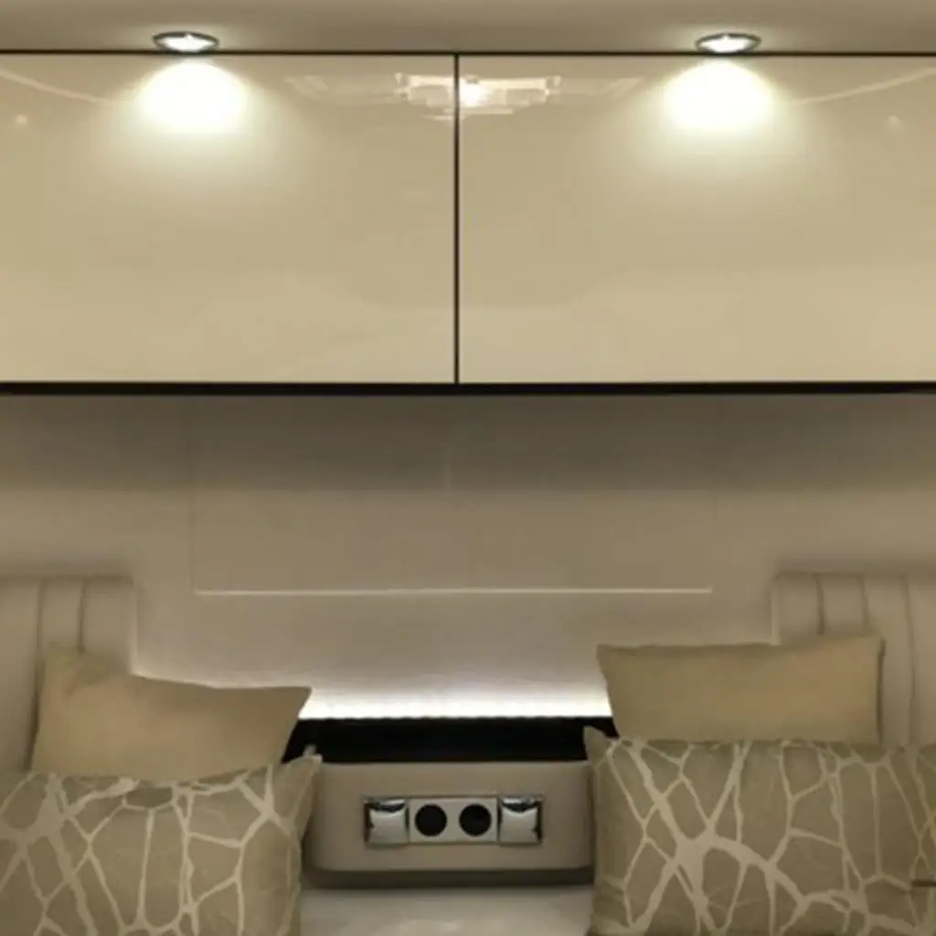 

LED Ceiling Lights Modern Dimmable Control Lamps Boat RV Home Decorate