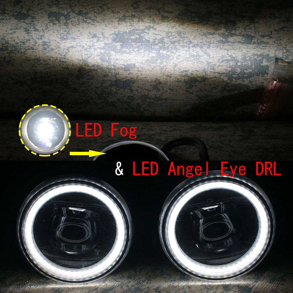Светодиодсветодиодный дневные ходовые огни ангельские глазки для Fiat Ducato 250/290 2014