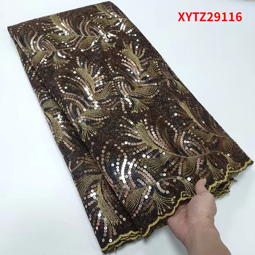 

Ankara Fashion Tulle Beaded Lace Fabrics ​Cloth For Christmas Day