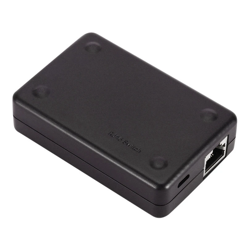 

2X Mini 2 Port Rj45 Lan Hub Network Switch Box Computer Ethernet Internet Adapter Rj45 Splitter Switch