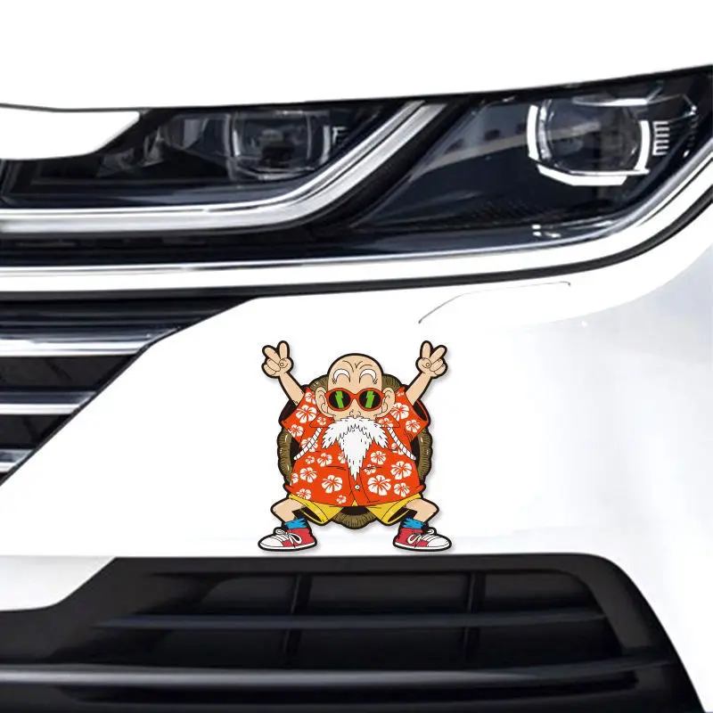 Стикеры в стиле аниме Драконий жемчуг Необычные Мультяшные наклейки для крышки