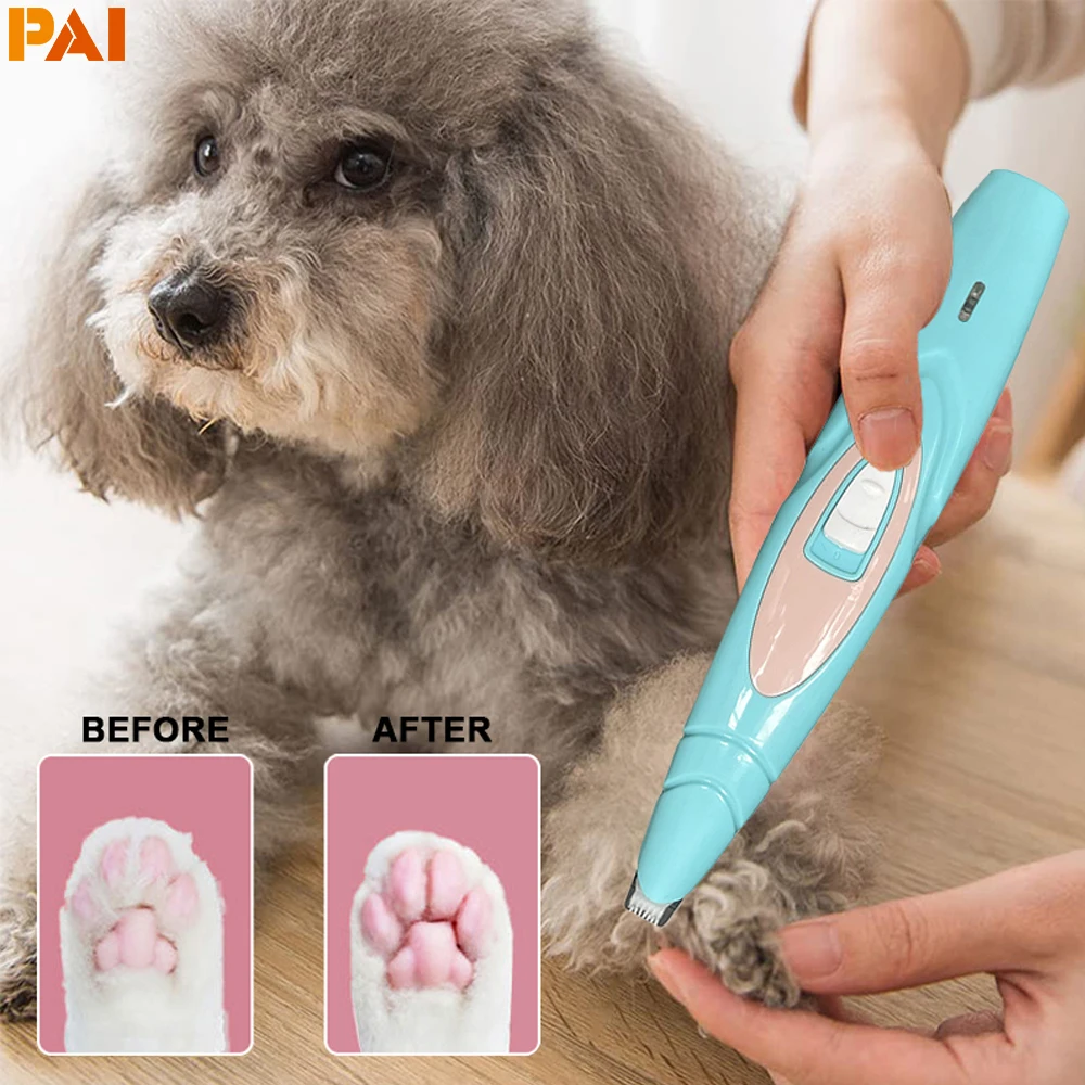 

Электрические машинки для стрижки собак, профессиональный триммер для питомцев, уход за собаками, ножницы для ягодиц и ушей, аксессуары для ...