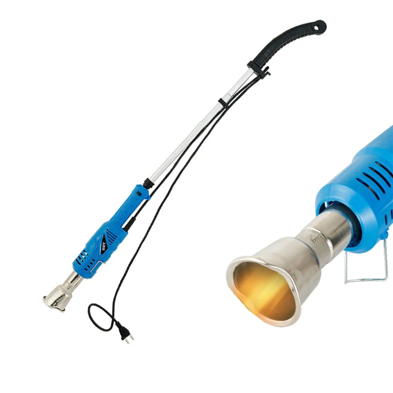 

2000W 220V Electric Weed Burner Electric Thermal Weeder 2 Temperature Hot Air Lawnmower Flame Weed Burner Household Garden Tool