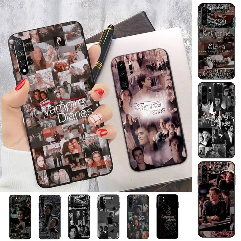 

The Vampire Diaries Damon Phone Case for Huawei P30 40 20 10 8 9 lite pro plus Psmart2019