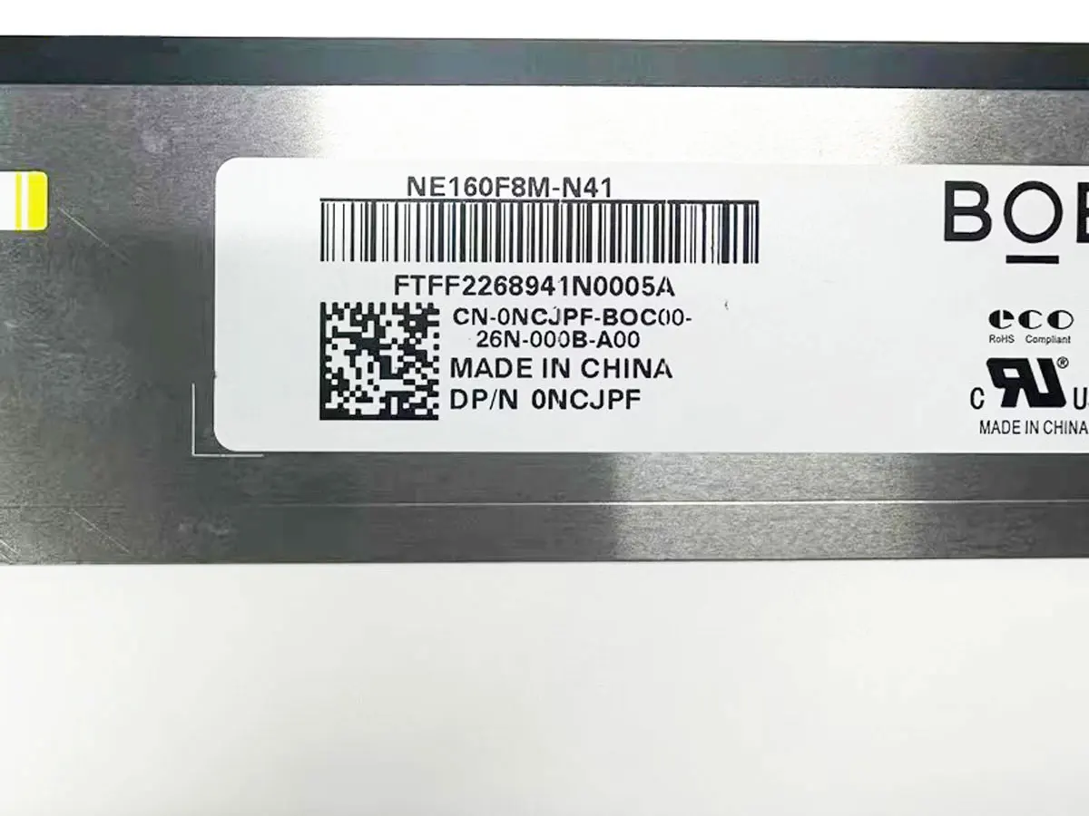 16 0-дюймовый ЖК-экран для ноутбука NE160F8M-N41 подходит NE160F8M-N42 Dell Inspiron 7610 7620 5625 3K 3072x1920