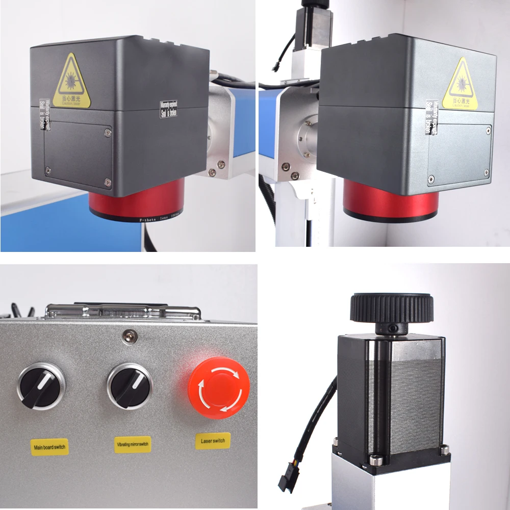 3D лазерная глубокая гравировка JPT Mopa 2.5D волоконная маркировочная машина Ezcad3