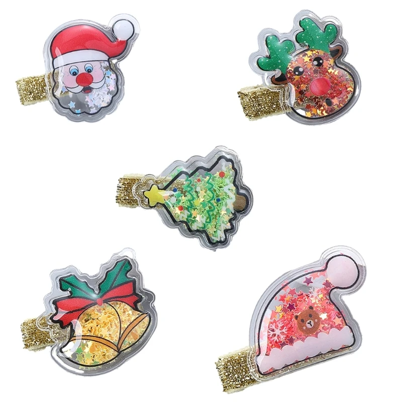 

Christmas Tree Hair Clip Holiday Party Side Hair Clip Girls Hair Shaping Tools