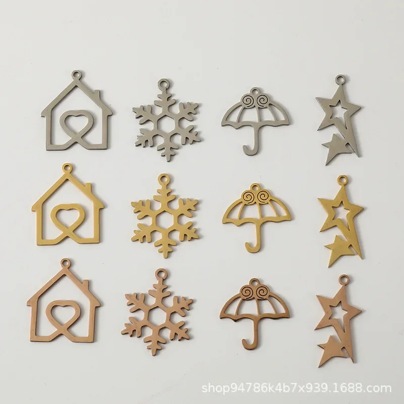 Подвеска из титановой стали зонтик нержавеющей аксессуары для лазерной резки