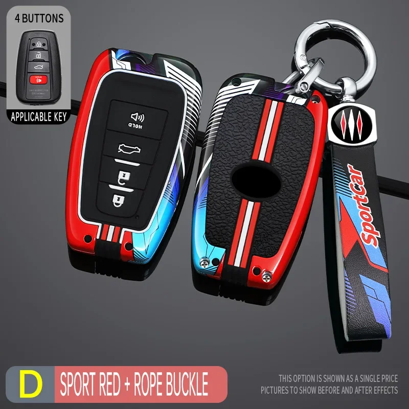 Чехол для ключей от автомобиля, чехол для Toyota CHR Camry Prius Land Cruiser Prado, мебель Corolla Yaris RAV4 Highlander, аксессуары
