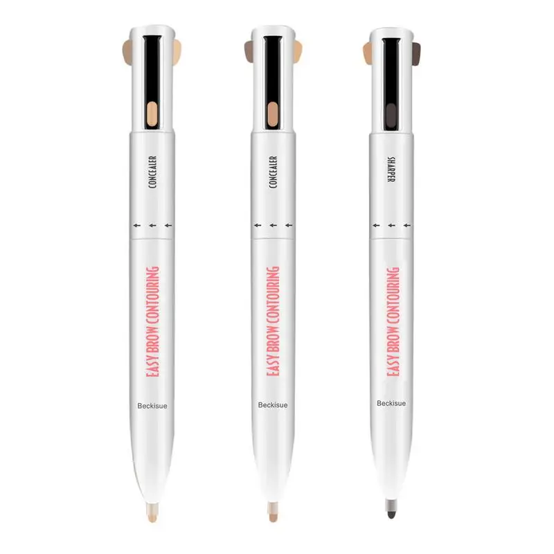 

4-in-1 Automatic Eyebrow Waterproof Long-Lasting Brow Pencil Makeup Eyebrow Pencil Korean Cosmetic Portable Profession