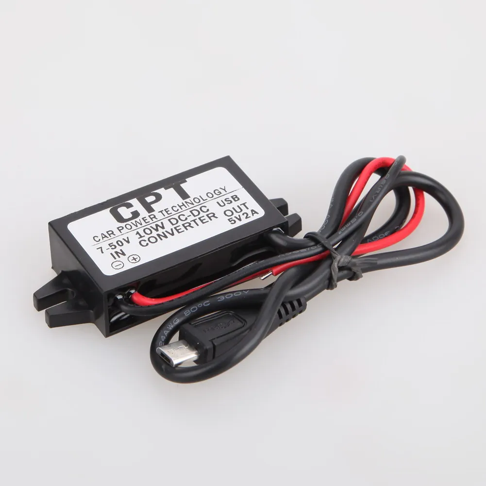 CPT-HUL-6 источник питания для автомобиля (выход 5 В) 2A MAX single MicroUSB |