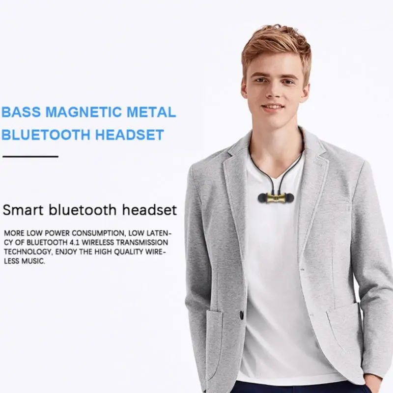 XT-11 Sports беспроводная гарнитура 4 1 Bluetooth-совместимая с бегом стерео музыка мини