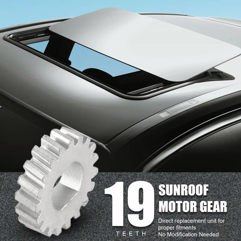19 зубцов Sunroof Motor Cog Gear A2048201442 для Mercedes BMW Ford стикер автомобильный Jaguar Volvo