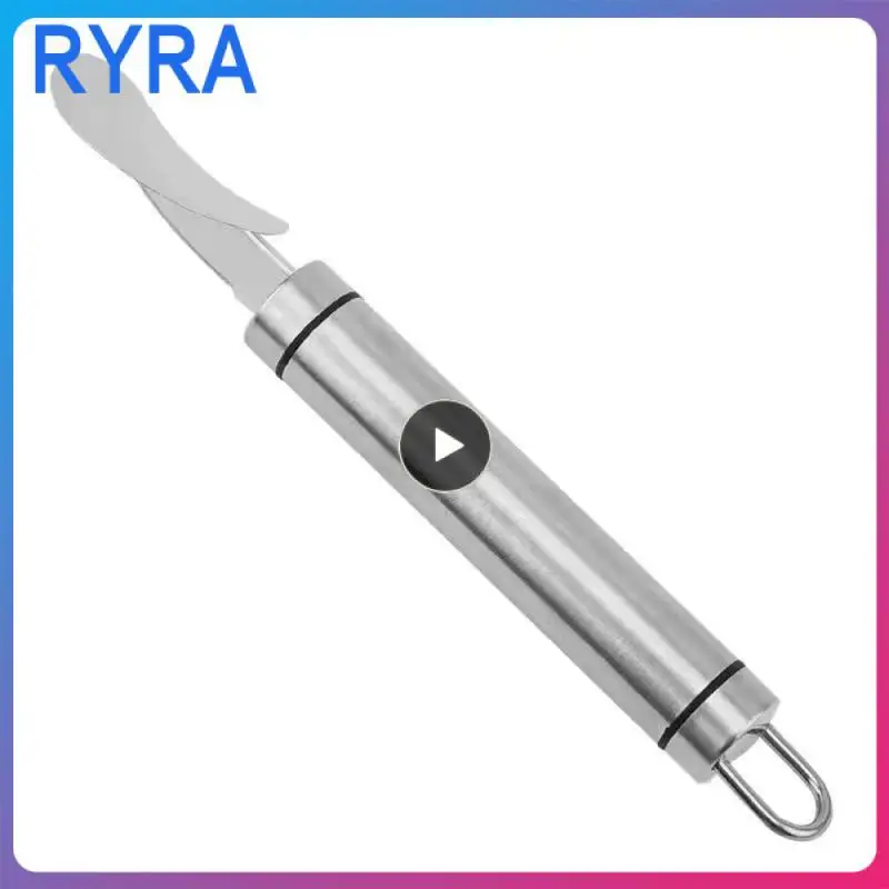 

Peeling Tool 18cm Fruit Tool Orange Opener Practical Open Fruit Manual Peeling Peeler Silver Orange Peeling Artifact 53g