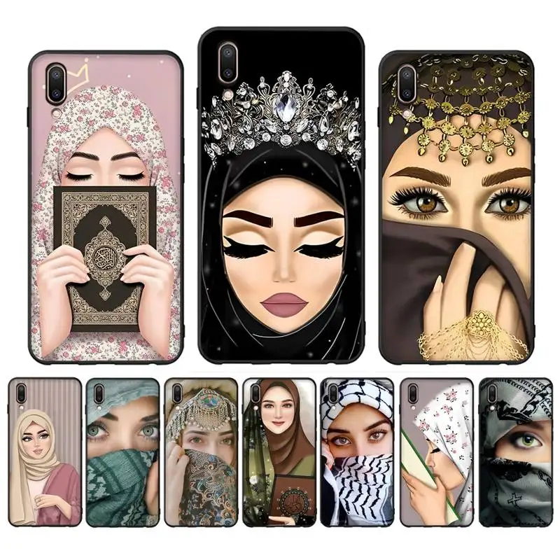 

Woman In Hijab Phone Case for Vivo Y91C Y11 17 19 17 67 81 Oppo A9 2020 Realme c3