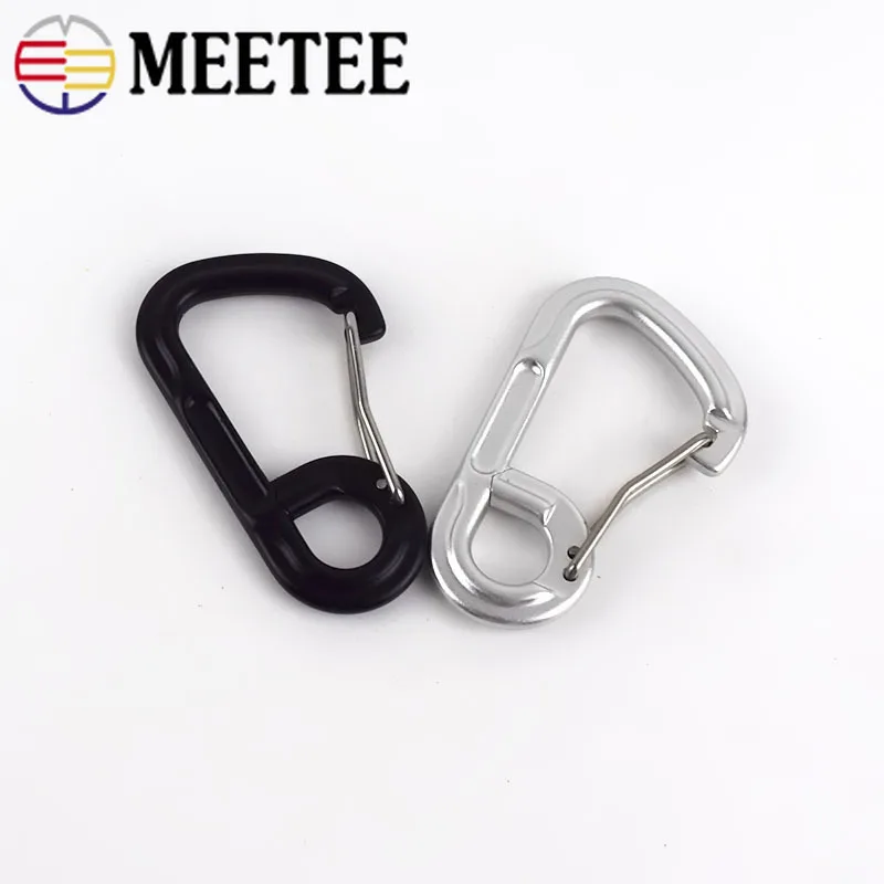 5Pcs 6.3*3.6cm Outdoor Backpack Metal Buckles Snap Mountain Hiking Bag Webbing Clip Buckle Clasp Hook DIY Accessories KY841 | Дом и сад