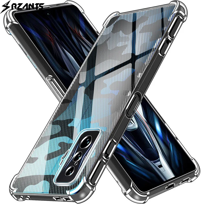 

Case for Xiaomi PocoF4GT Mobile Phone Case Translucent Four Corners Anti-fall