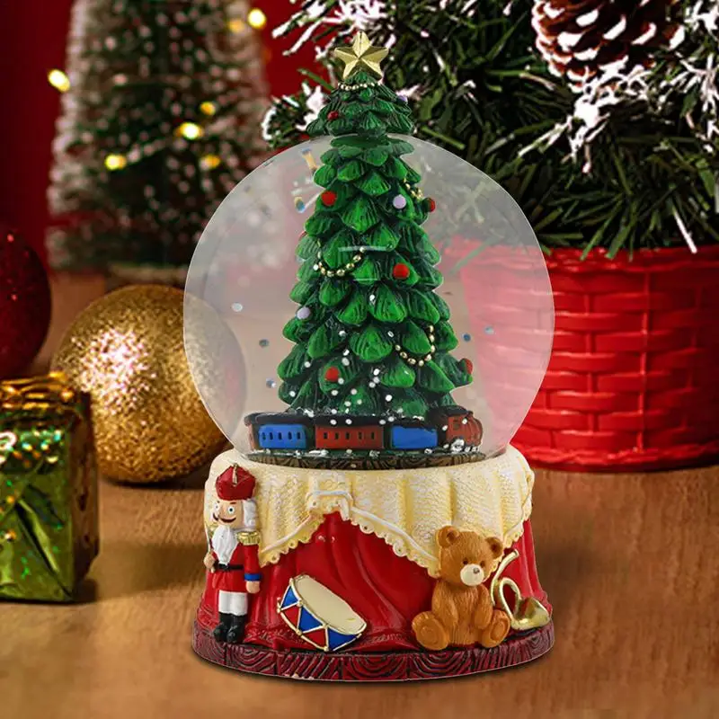 Рождественский снежный шар Рождественская елка настольная фигурка креативный