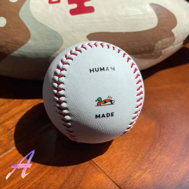 

HUMAN MADE Duck Baseball Hard Training Softball NIGO Ornaments Around Commemorative Gifts Men Shirt