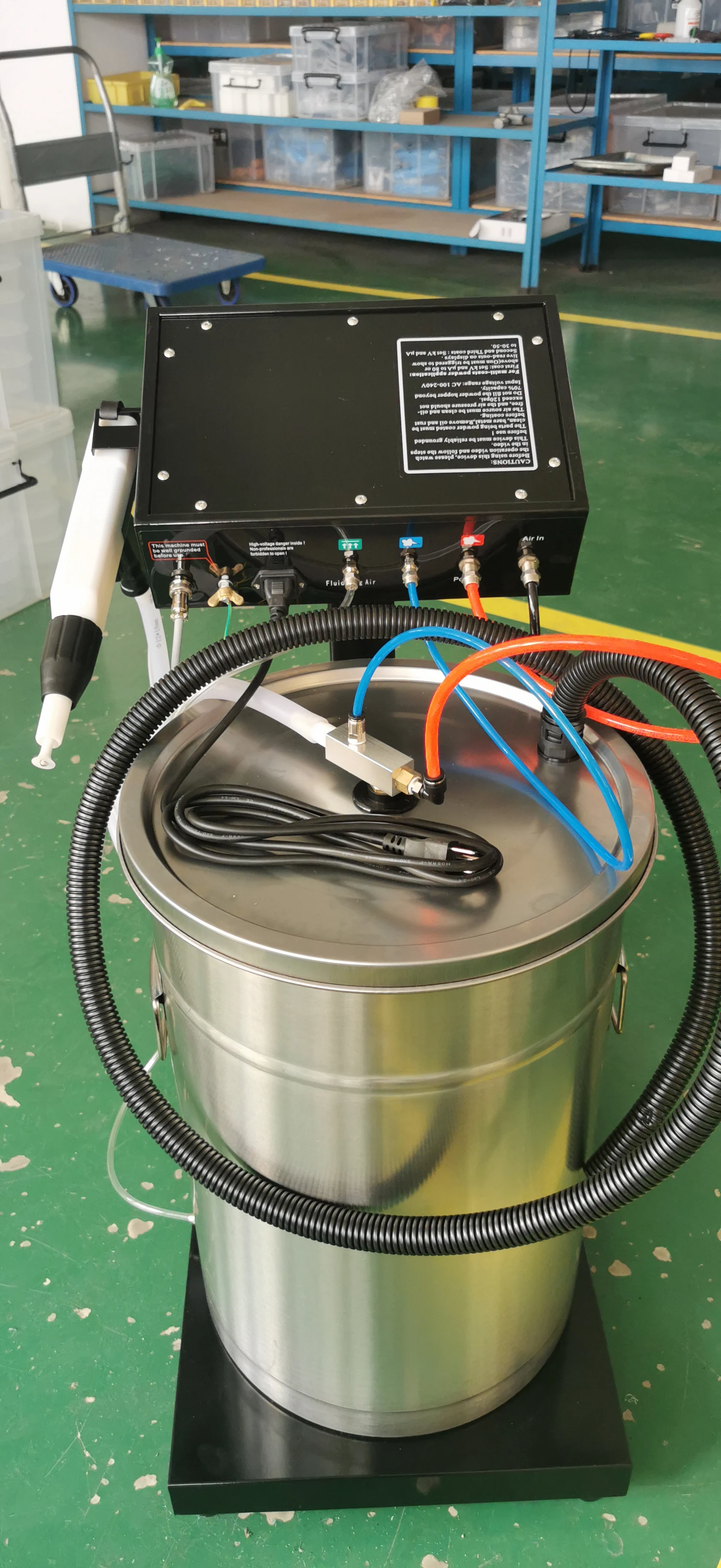 WX-958S Система порошкового покрытия Машина Электростатическая система краски для