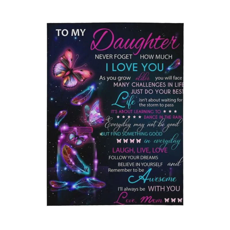 Одеяло серии To My Daughter Son фланелевое одеяло супер мягкие флисовые одеяла теплое