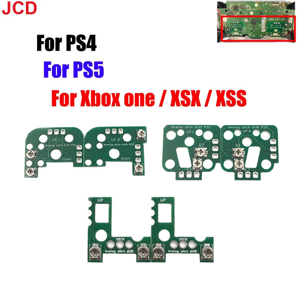 

JCD For PS4 PS5 Controller Reset Drift Analogue Thumb Stick Joystick Repair For PS4 PS5 XBOX ONE Calibration Module