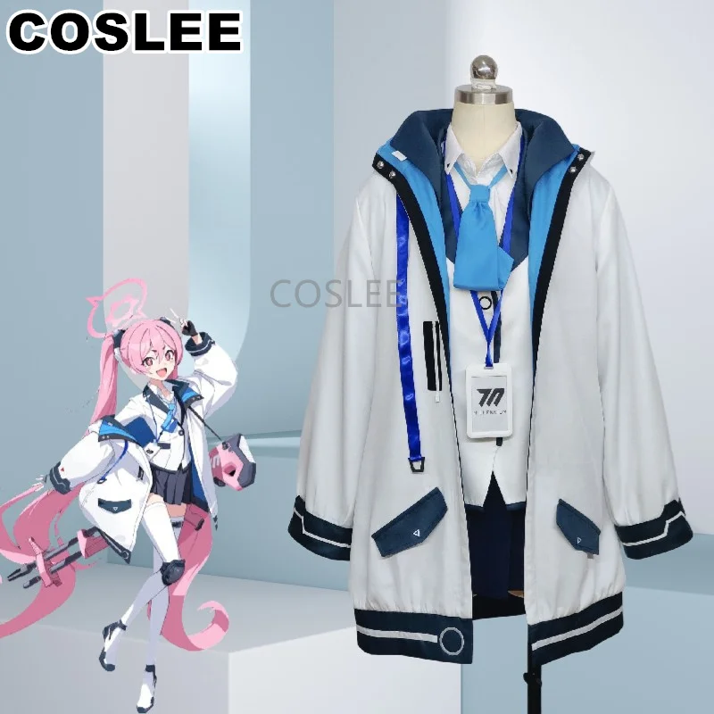COSLEE Kurosaki Koyuki Blue Archive Косплей Костюм Игровой Прекрасная Униформа Ролевая Игра