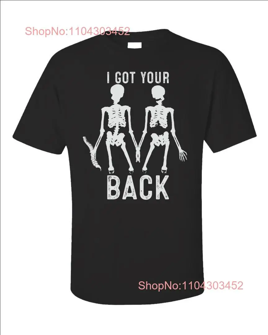 Забавная футболка с изображением скелета-хиропрактора Я маю вашу спину