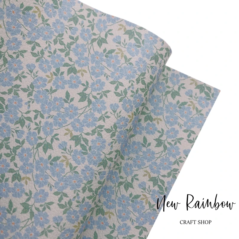 Новый элегантный светильник-голубой цветочный принт Rainbow 30x2 2 см/A4 из