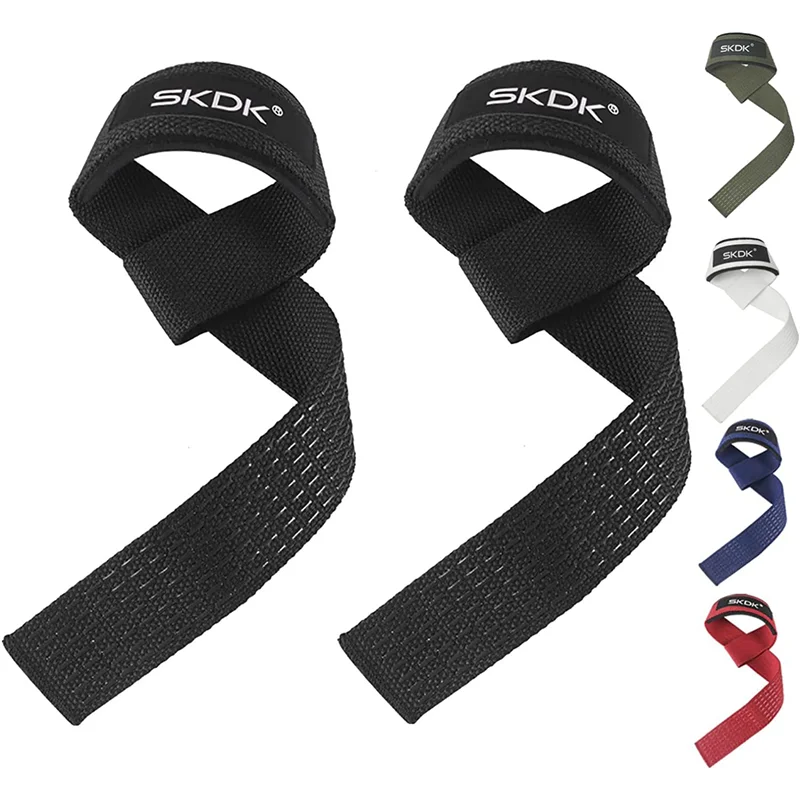 Weightlifting Wrist Straps Strength Training Adjustable Non-slip Gym Fitness Lifting Strap Wrist Support Sports Grip Band