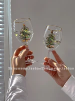 whiskey glass cup drink juice wine champagne glasses transparent party home christmas decoration szklanki drinkware