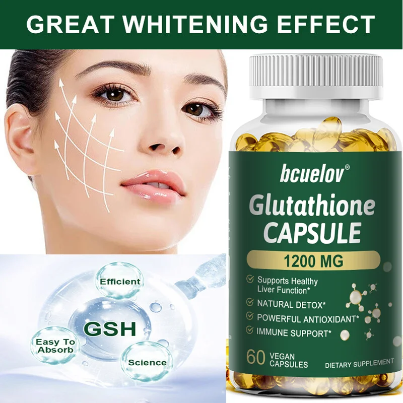 

Glutathione Collagen Capsules, Anti-oxidation, Anti-aging, Enhance Immunity, Whitening Dull Skin, Healthy Skin Care