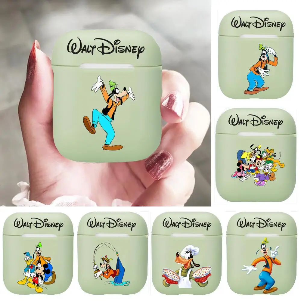 

Disney cute goofy Soft Silicone Cases For Apple Airpods 1/2 Protective Case Bluetooth Wireless Earphone Cover For Apple Air Pods