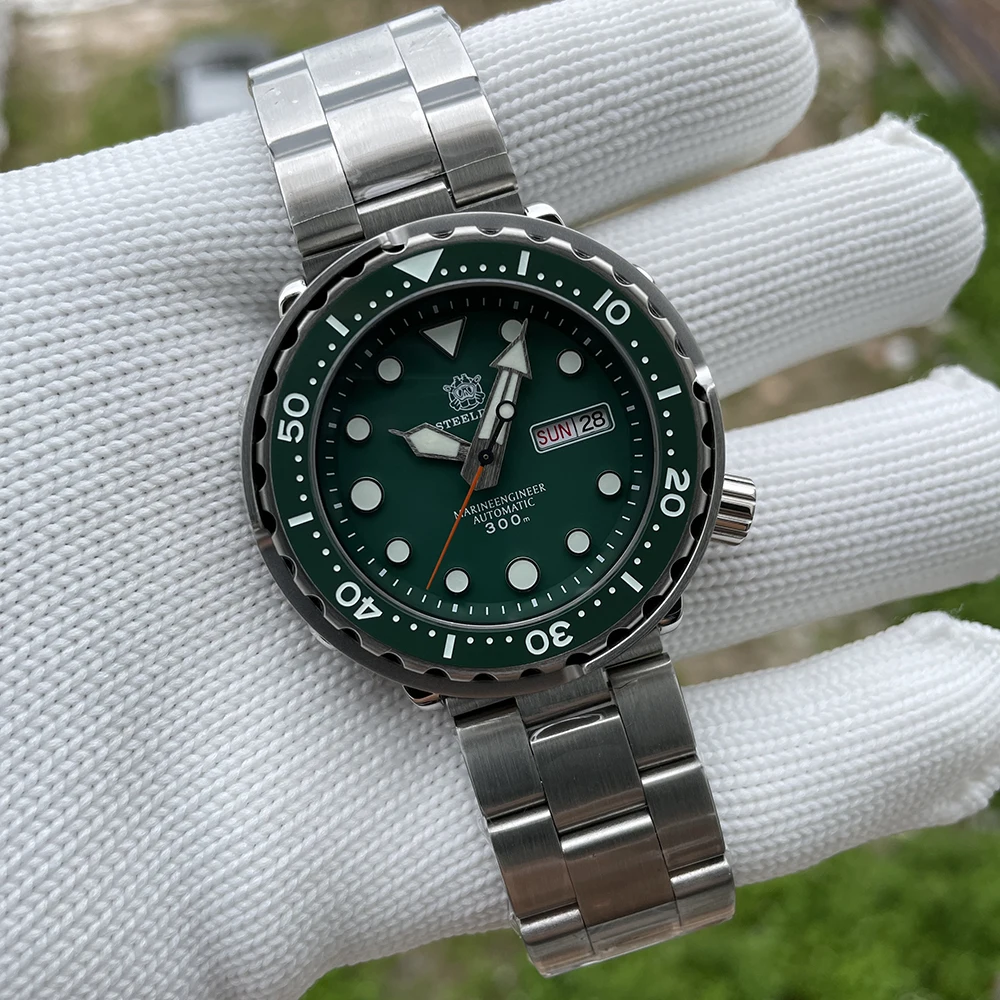 STEELDIVE мужские дайверские часы с тунцом автоматические механические наручные в