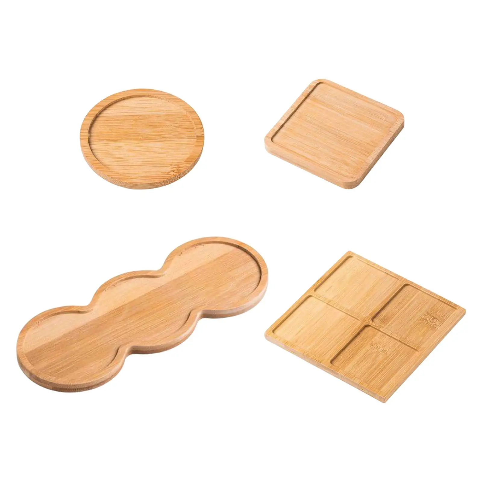 

Бамбуковый поднос для вечерние, поднос для еды для дома