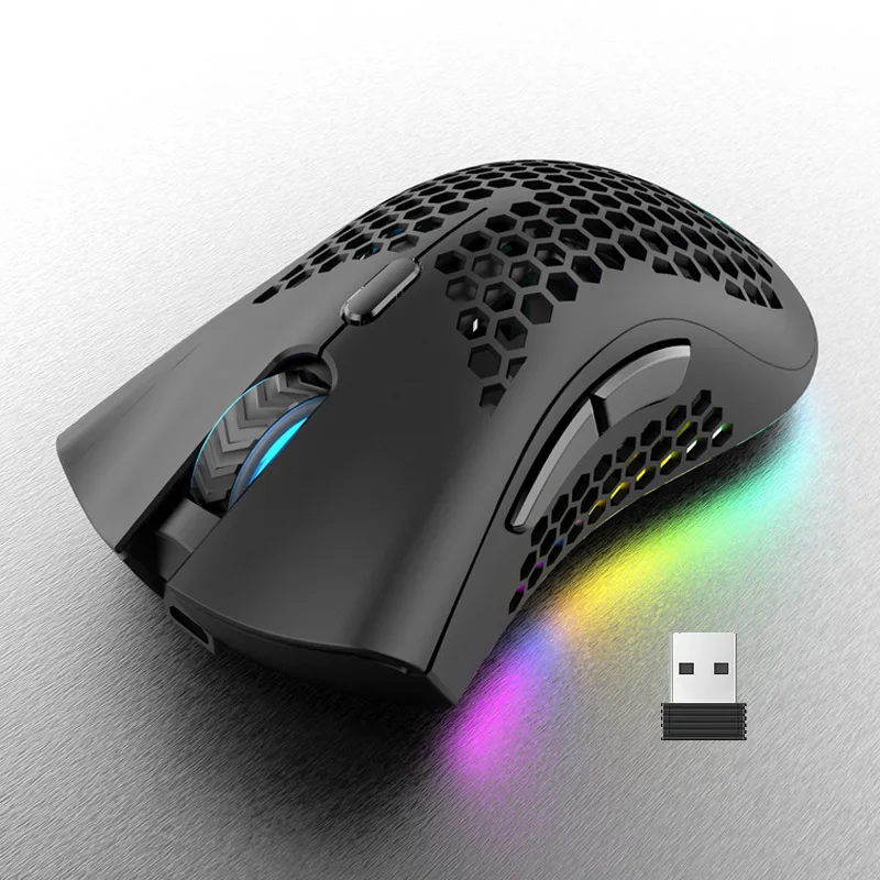 wireless mouse rechargeable mause gamer gaming mouse computer led light rgb mice wireless mouse for laptop gaming office mice free global shipping