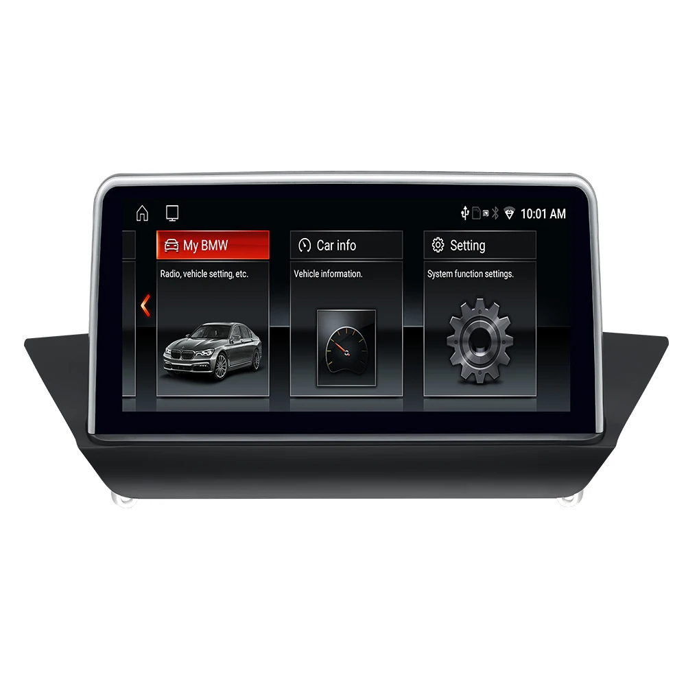 Автомобильный видеоплеер 10 25 дюймов HD Android Apple Carplay GPS навигация для BMW x1 E84 Bluetooth
