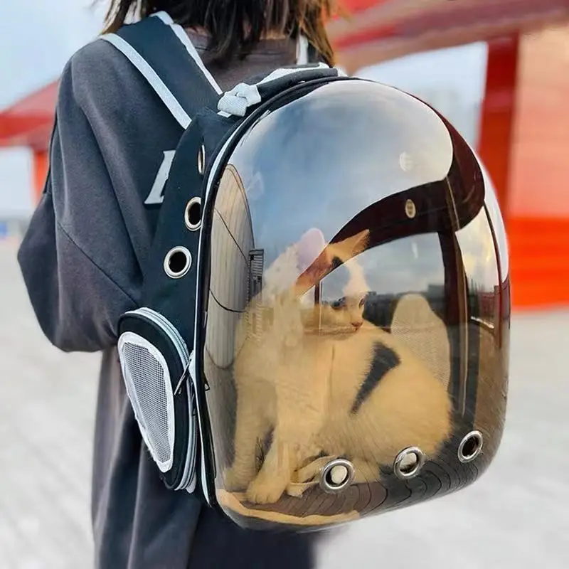 Cat Bag Backpack Space Bag Pet Supplies Space Capsule Backpack Portable Cat Transparent Backpack Dog Pack