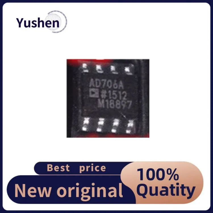 

10PCS AD706A AD706ARZ AD706 Original Operational Amplifier IC Chip Package SOP-8 Good Quality and Cheap
