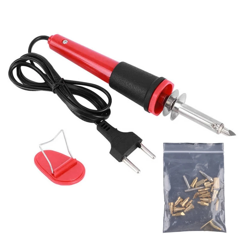 

26 Pieces Carved Soldering Iron Set Used for Gourd Pyrography and Wood Pyrography for Leather Craft DIY Art Working