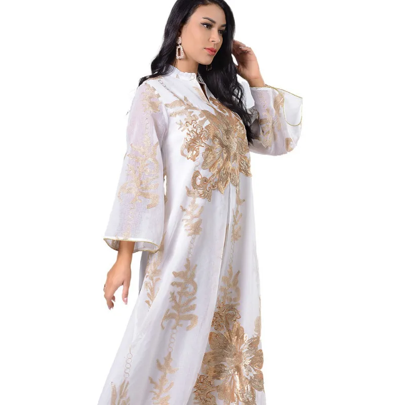 

Eid Mubarak Abaya Dubai Turkey Muslim Fashion Women jalabiya Dress Islam Caftan Marocain Vestidos Clothing Robe Musulman
