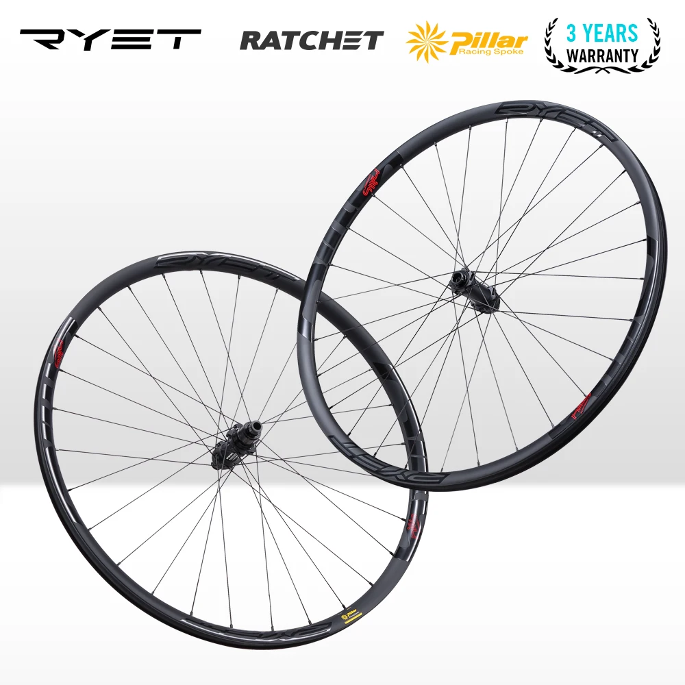 

RYET 29er Carbon MTB Wheelset Mountain Bike wheels XD HG MS 12S BOOST 28H 28mm DT Ratchet Straightpull Hub Bicycle Parts