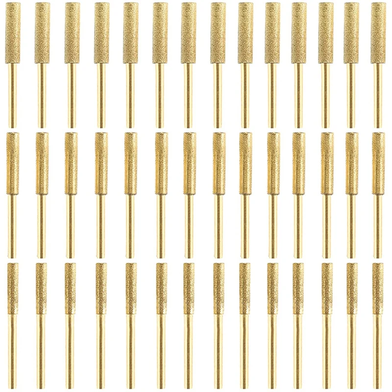 

GTBL 42Pcs Diamond Sharpening Wheel High Hardness Diamond Chainsaw For Chainsaw Jewelry Wood Metal Polishing -4 Mm4.8 Mm5 Mm