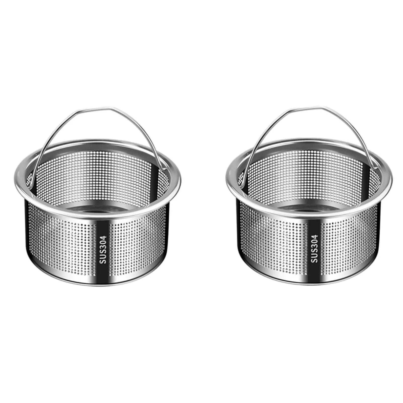 

Stainless Steel Bathtub Hair Catcher Stopper Shower Drain Hole Filter With Handle Metal Sink Strainer Floor Drain For Kitchen