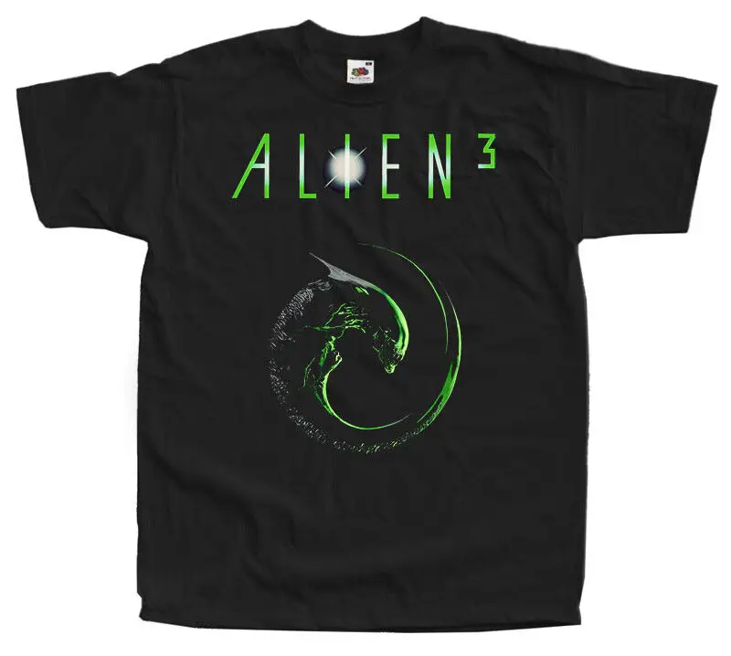 Футболка ALIEN 3 с кинопостером футболка v2 черная все размеры от S до 5XL