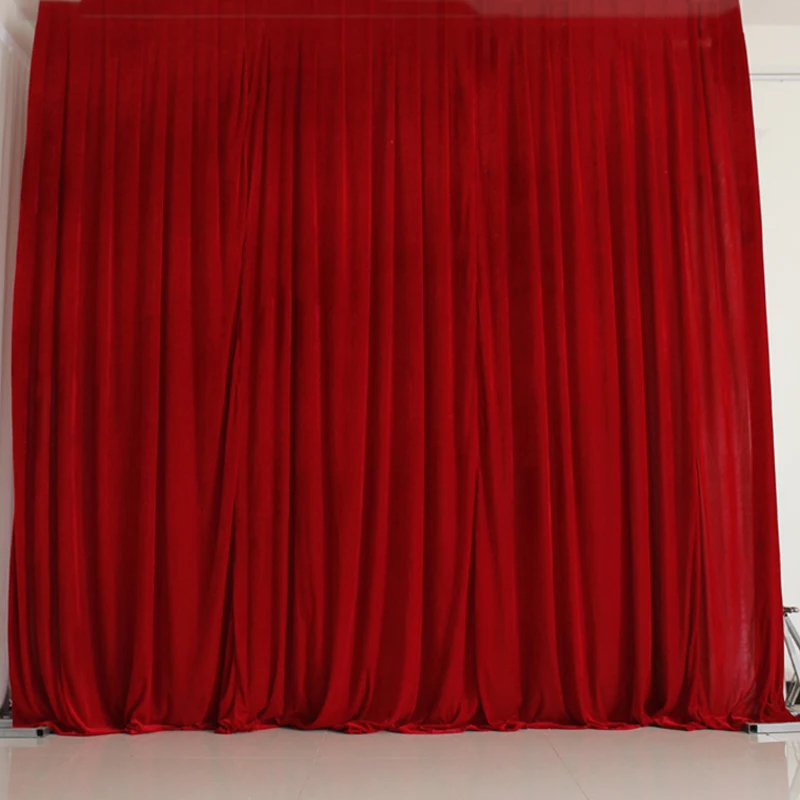 Толстый белый свадебный фон драпировка вечеринка банкет бархатный церковный