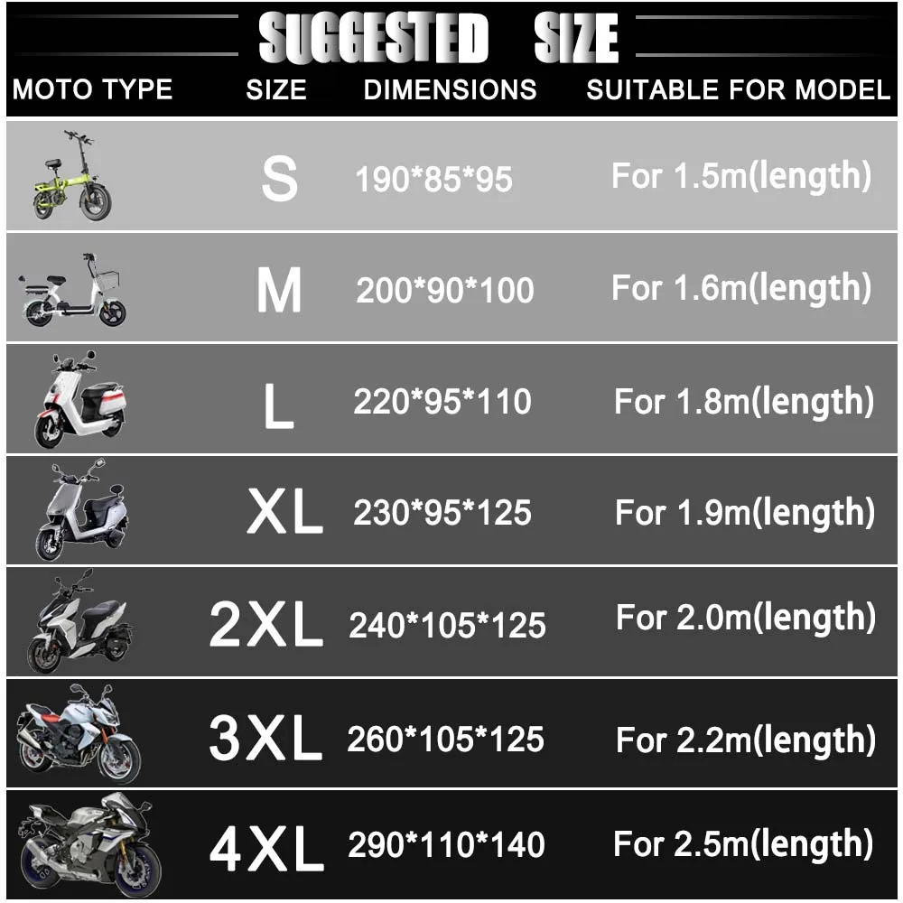 Для Yamaha YZF R3 R25 R6 R1 2013-2019 чехол для мотоцикла водонепроницаемый уличный дождевик