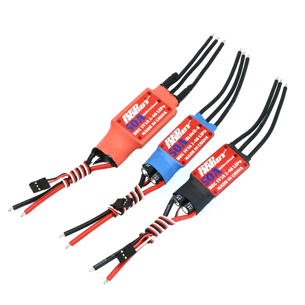RedHobby двунаправленный бесщеточный ESC BLheli-S 50A для дистанционного управления самолетом, автомобиля, корабля, пневматический подводный пропеллер (art.: 3920cedc88005) - 3920cedc88005